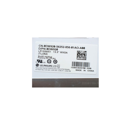 LP133WX1-TLN2 Painel de Display LCD de 13,3 polegadas 1280*800 módulo de tela LCD