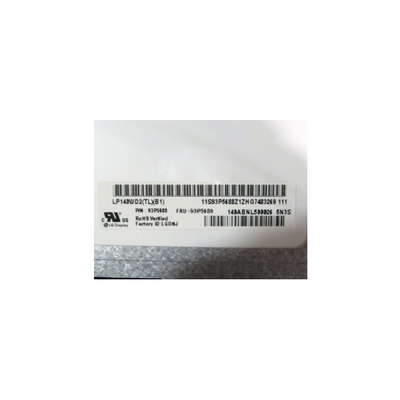 LP140WD2-TLB1 Original 14,0 polegadas 1600*900 TFT LCD Display Screen