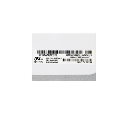 LP140WF6-SPH1 14,0 polegadas 30 pinos painel LCD para laptop