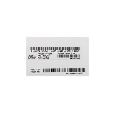 LP140WFA-SPD4 14,0 polegadas 1920*1080 30 pin 60Hz LCD