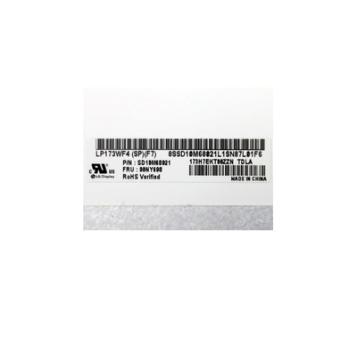 LP173WF4-SPF7 Módulo TFT de 17,3 polegadas