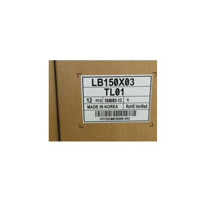 LB150X03-TL01 15,0 polegadas TFT tela LCD 1024*768 WLED painel LCD