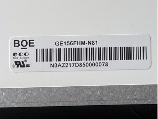 NOVO GE156FHM-N81 1920*1080 15,6 polegadas WLED 60Hz LCD Monitor