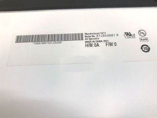 B120XAB01.0 tela LCD de 12,0 polegadas para Slim Laptop original