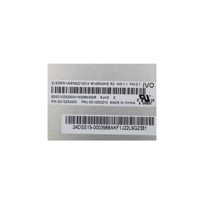 14.0 polegadas painel TFT LCD 2240*1400 M140NWHE R0 a-Si painel TFT-LCD