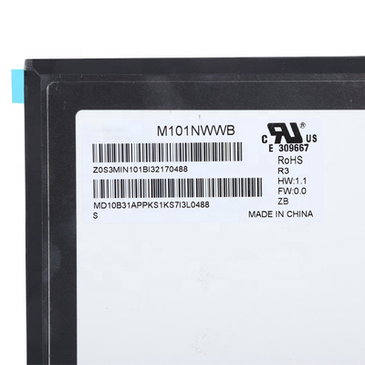 IVO M101NWWB R3 1280x800 IPS exposição do LCD de 10,1 polegadas para o tela industrial do LCD