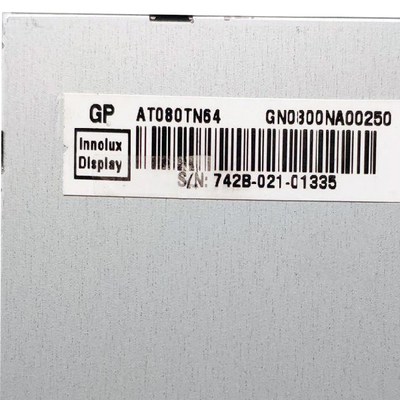 AT080TN64 original 8 painel da visualização ótica de painel LCD de TFT 800*480 da polegada