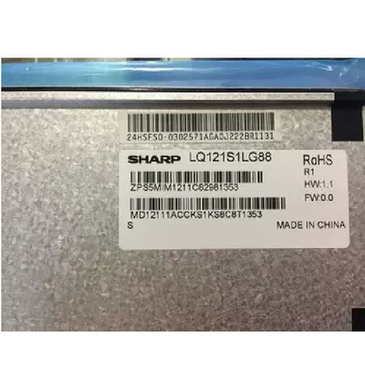 Original para a polegada afiada LQ121S1LG88 do painel LCD 12,1