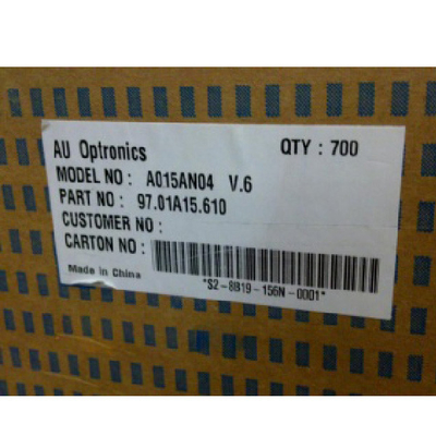 Visualização ótica de painel LCD para AUO A015AN04 V6
