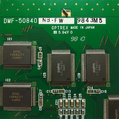5,7 visualização ótica de painel LCD da polegada 320×240 para o reparo da máquina da injeção de DMF-50840NB-FW