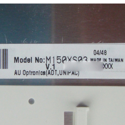 Exposição transmissiva normalmente branca do painel LCD 1024x768 TN de M150XS03 V1 AUO