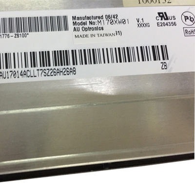 17 de M170XW01 V1 Tft Lcd polegadas originais e novas de painel de exposição