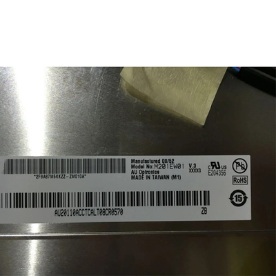 Um-si TFT LCD de AUO M201EW01 V3 1680*1050, tela do portátil de LCM LCD