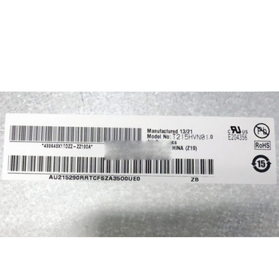 entrada 60HZ de 21,5 lvds do apoio 1920 (RGB) *1080 FHD 102PPI 200 cd/m do painel M215HTN01.0 do LCD da polegada painel LCD de 21,5 POLEGADAS