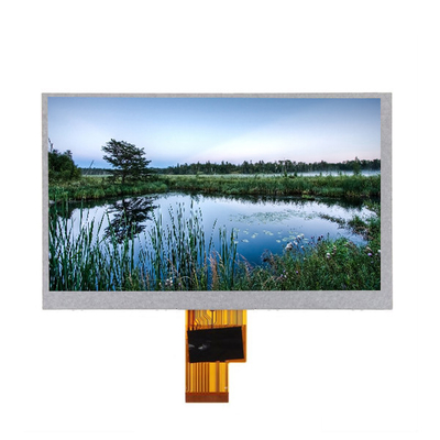 Bom preço Exposição automotivo do monitor do RGB LCD da paralela da tela da polegada 800*480 WLED lcd de ZJ090NA-03B 9,0 on-line