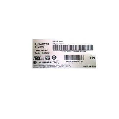 Bom preço LP141WX3-TLA3 14,1 polegadas 1280 * 800 módulo de tela LCD on-line