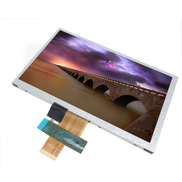 Placa de controlador dos pinos LVDS da alta resolução 40 do painel de exposição 1024*600 de NJ080IA-10D 8inch lcd
