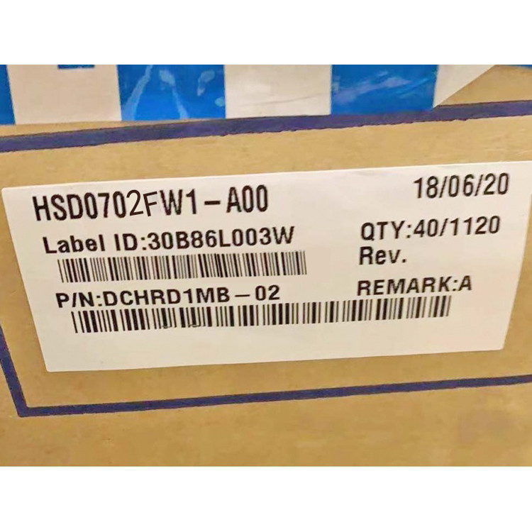 7,0 visualização ótica HSD0702FW1-A00 da polegada 11024*600 lcd para o PC de Netbook