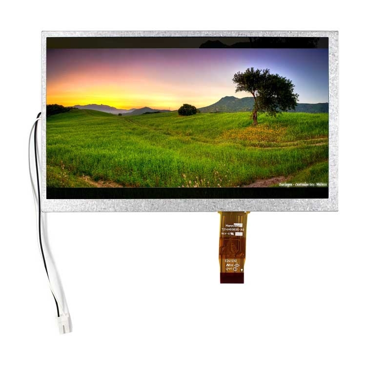 7,0 tela de exposição da polegada HSD070I651-A01 LCD para HannStar/reprodutor de DVD portátil