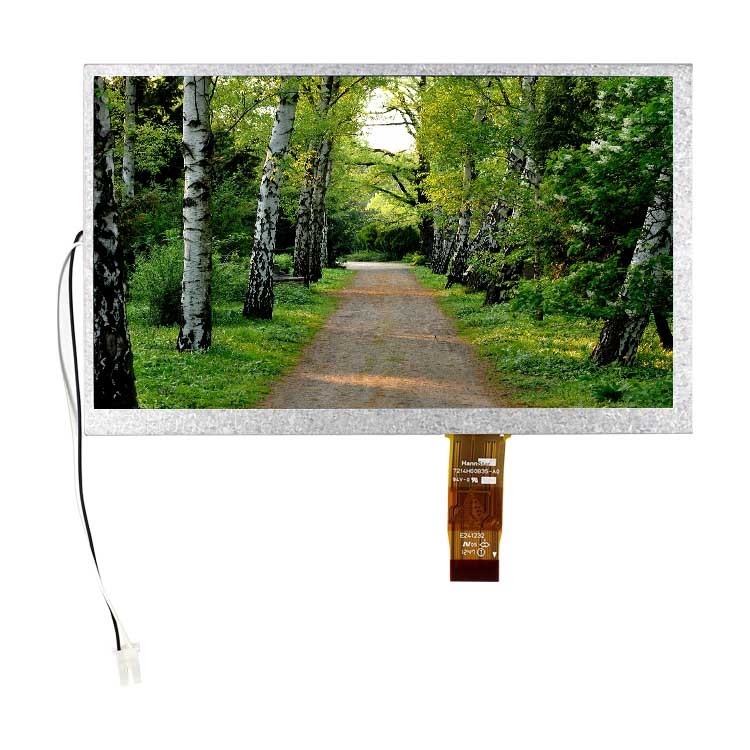 7,0 visualização ótica de painel LCD da polegada 480*234 HSD070I651-C00 para o quadro da foto de Digitas
