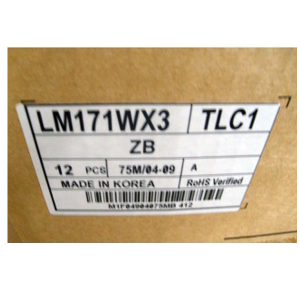 LM171WX3-TLC1 17,1 polegadas 1440*900 LCD Display para Monitor de Escritório
