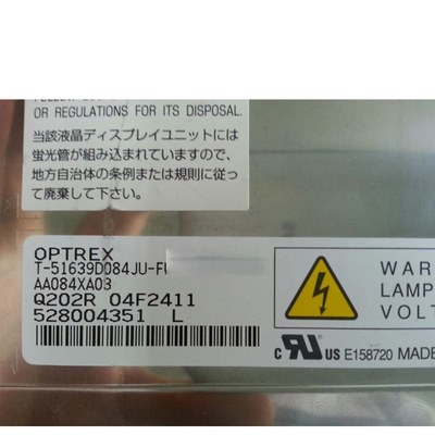 Bom preço Exposição original nova do LCD de 8,4 polegadas de T-51639D084JU-FW-A-AB para OPTREX on-line