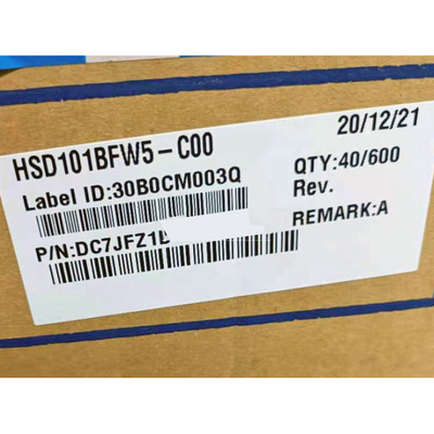 Bom preço 10,1 painel novo e original HSD101BFW5-C00 do painel LCD da polegada 1024*600 para a exposição automotivo on-line