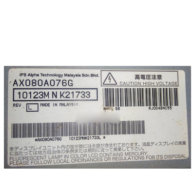 Bom preço AX080A076G 32,0 polegadas 55 pinos TFT tela LCD on-line