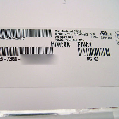 Bom preço B154PW02 V0 tamanho 15,4 polegadas 1440*900 110PPI Ecrã LCD on-line