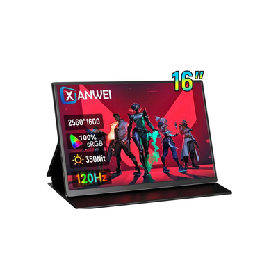 Bom preço Display portátil IPS de 16 polegadas e 2,5K: Chassi de metal fino e design de peso de penas on-line