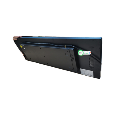 Bom preço Tela de exibição LCD de faixa de alongamento de 28,6 polegadas, monitor de exibição de publicidade, monitor de faixa LCD on-line