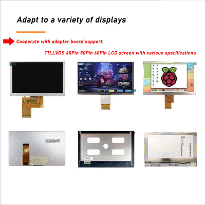 Bom preço Motorista Board 800x480 IPS do Pin LCD de HDMI VGA avoirdupois 50 on-line