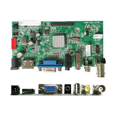 Bom preço Acessórios do painel LCD do avoirdupois VGA USB BNC on-line