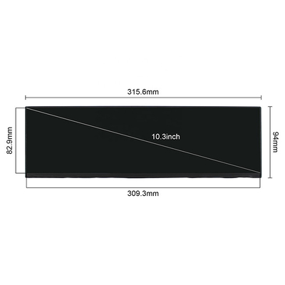 Bom preço 12,6 painel de toque da visualização ótica de painel LCD NV126B5M-N41 da polegada 1920x515 IPS para a barra LCD Stretched on-line