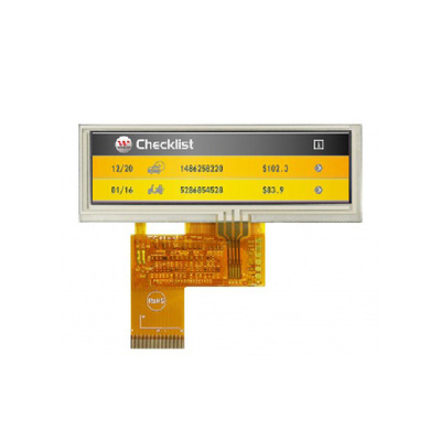 Bom preço 480x128 IPS Winstar esticou a polegada WF39BTZASDNN0 da exposição 3,9 do LCD TFT da barra on-line